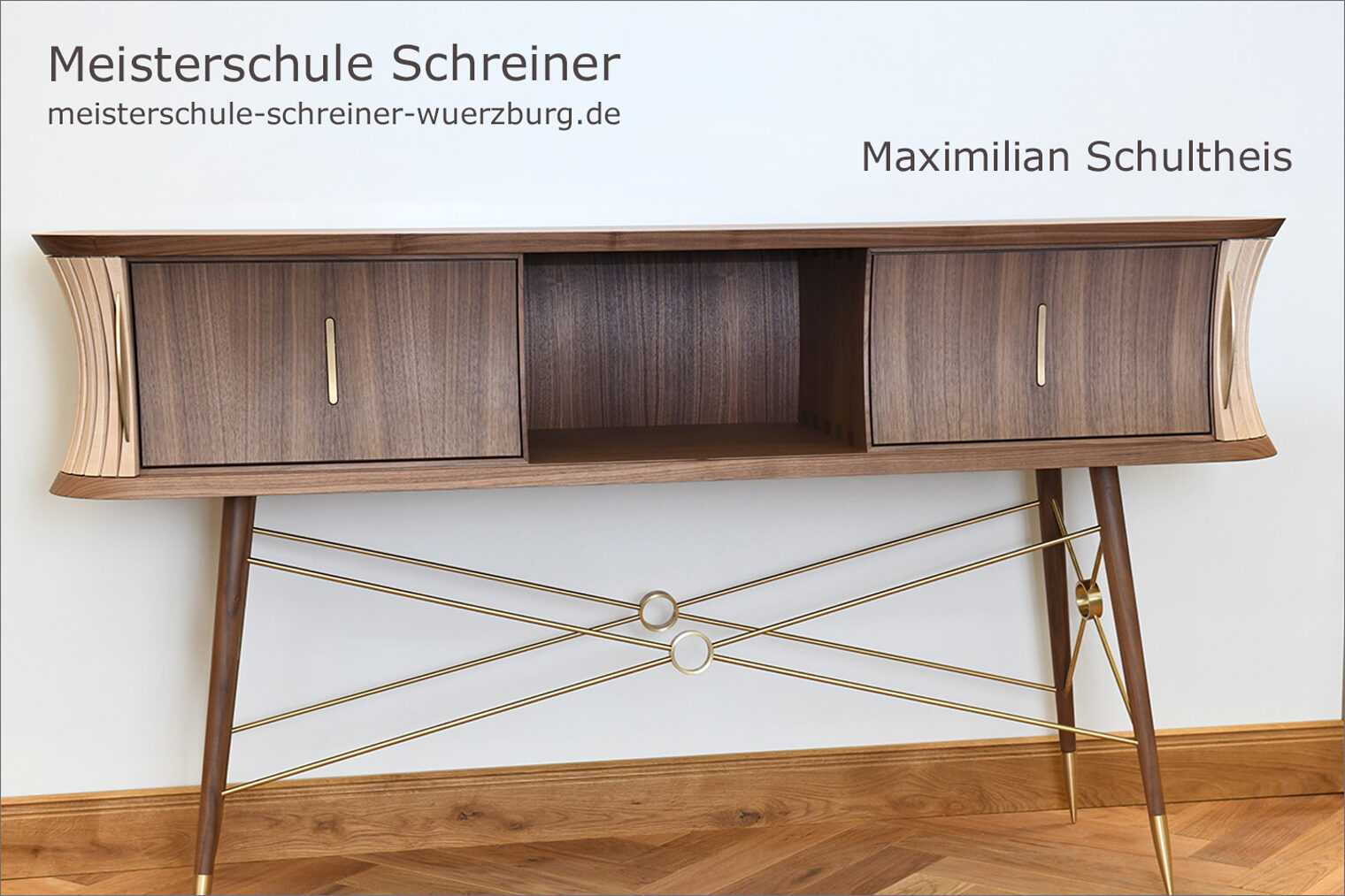 Schreinermeisterstück "Lumiere Royal" von Maximilian Schultheis