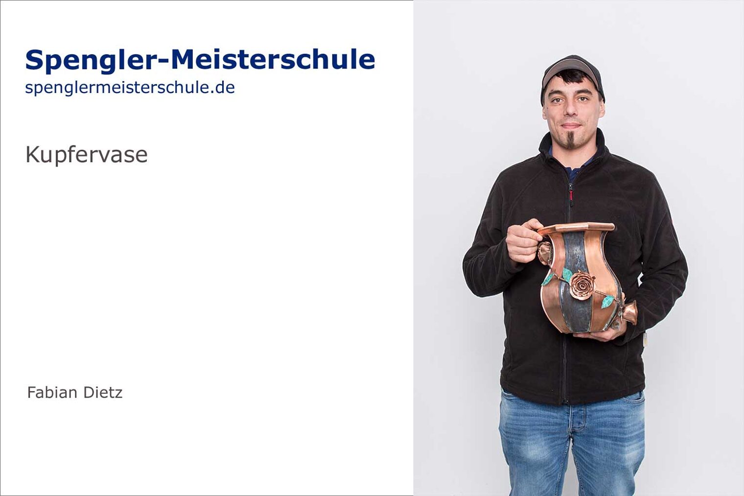 Meisterstück Kupfervase