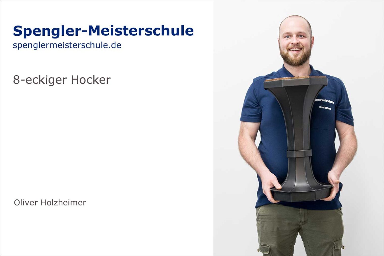Meisterstück 8eckiger Hocker