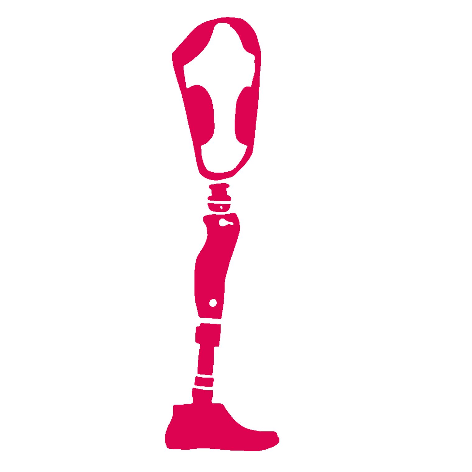 Icon Orthopädietechnik-Mechaniker Icon Orthopädietechnikmechaniker Prothese Bein