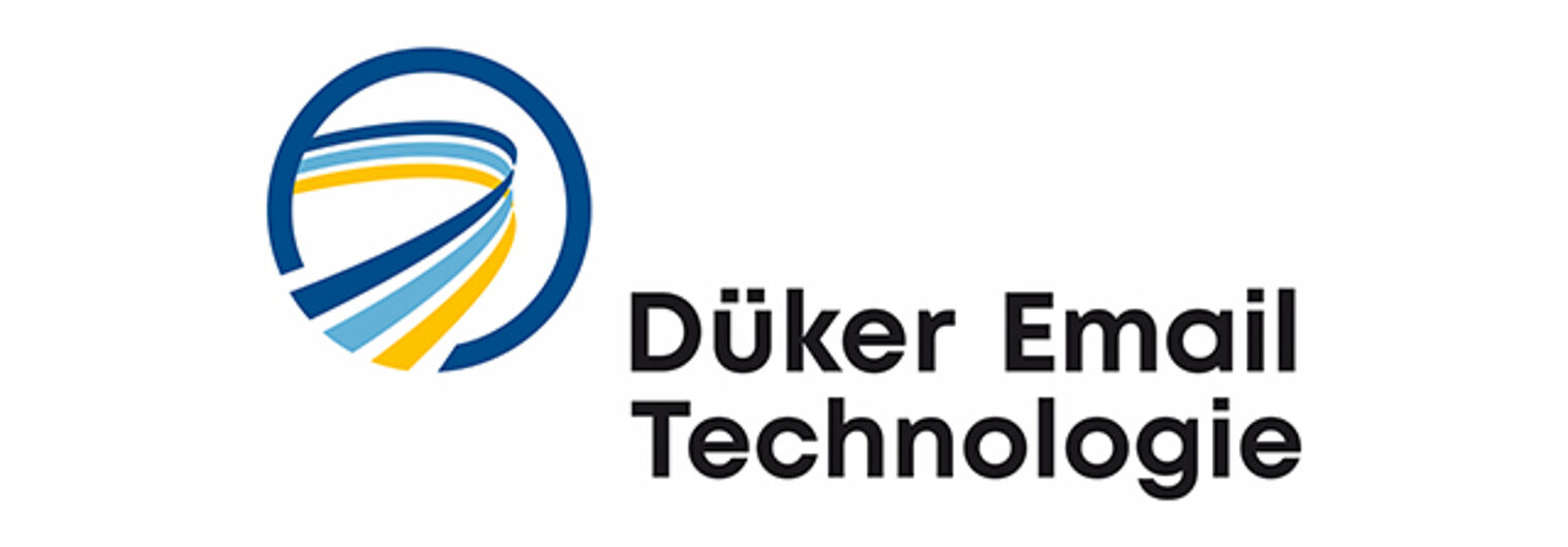 Logo von Dueker Email Technologie, Referenz für Feinwerktechnik-Schulungen am Bildungszentrum Aschaffenburg